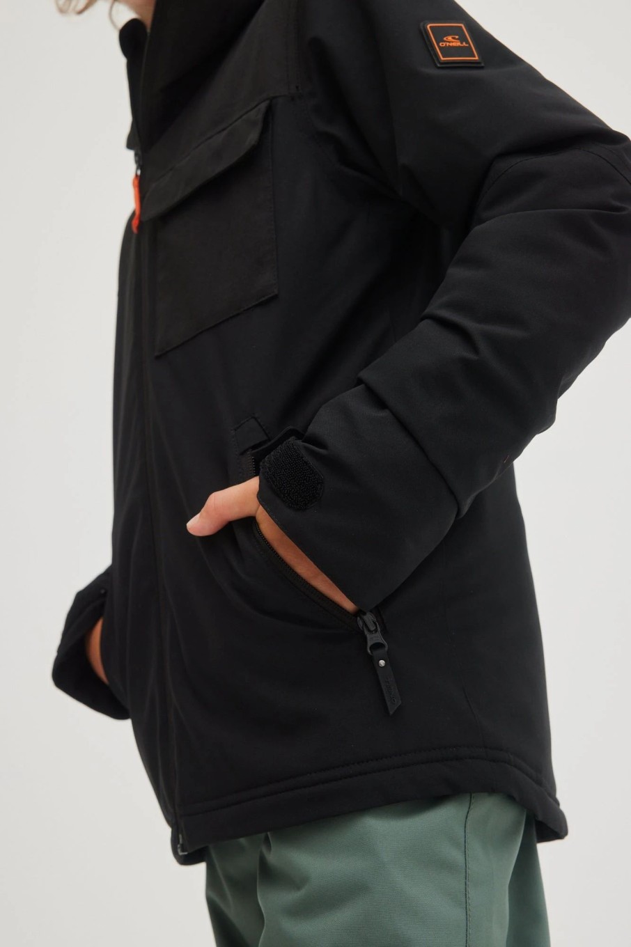 Boys * | O'Neill Utility Jacket Black Out