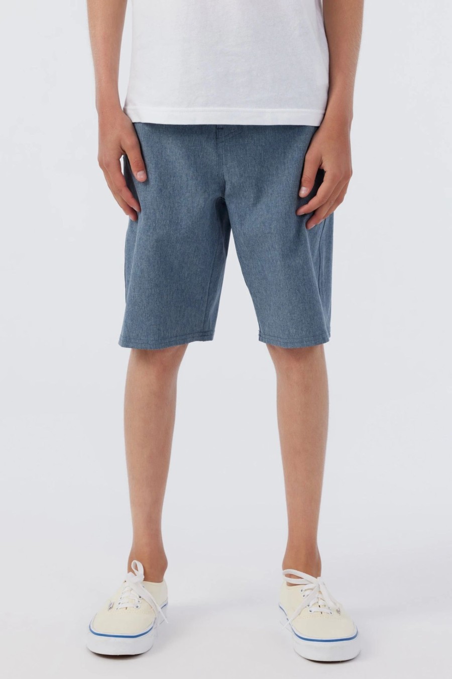 Boys * | O'Neill Reserve Heather 18" Hybrid Short Navy