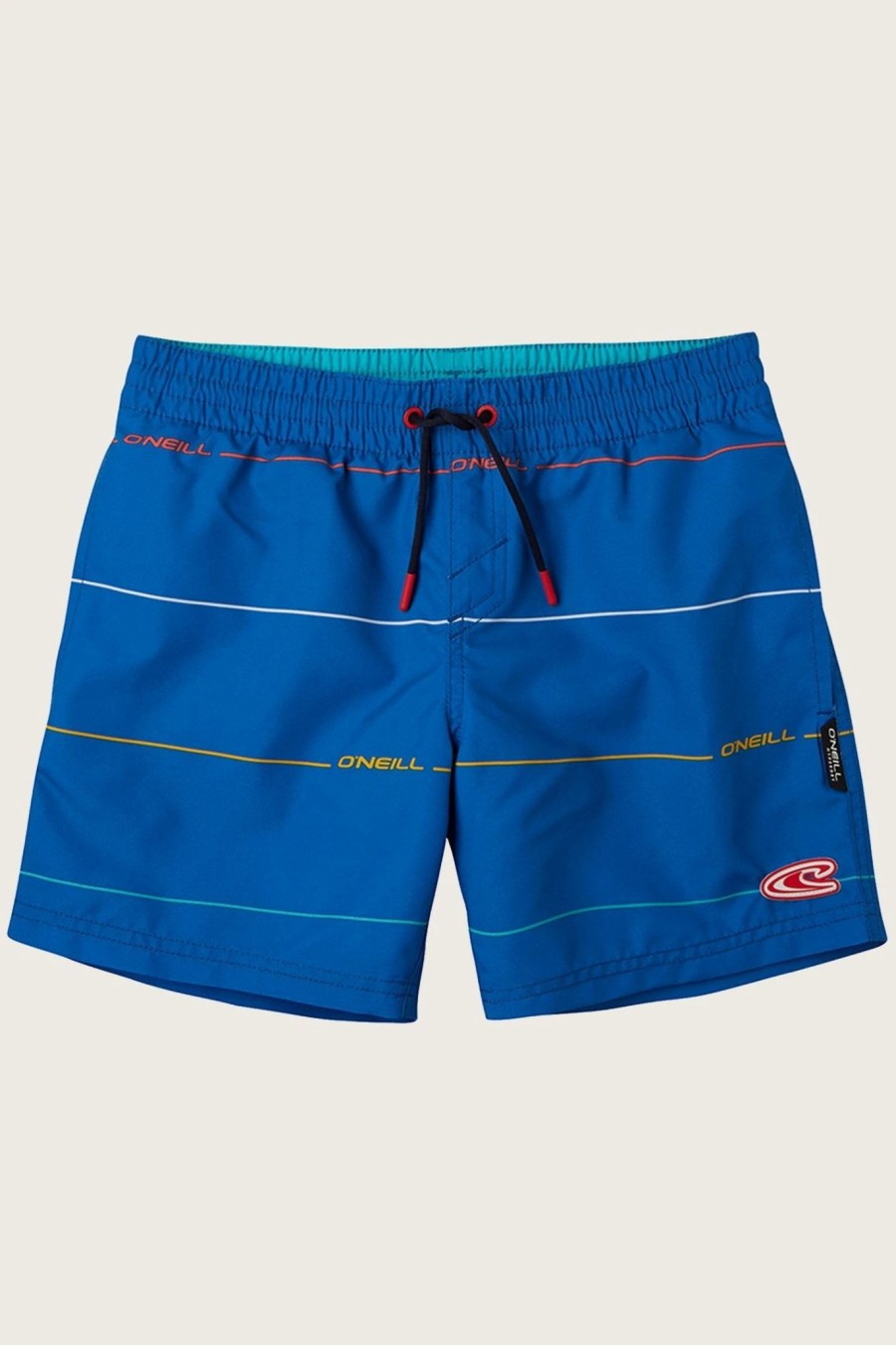 Boys * | O'Neill Stripe Shorts Blue Aop