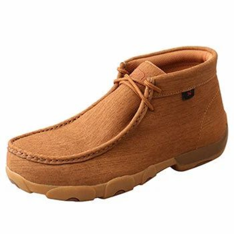 Boots & Shoes * | Men'S Twisted X Clay Rubberized Steel Toe Driving Moc Shoe