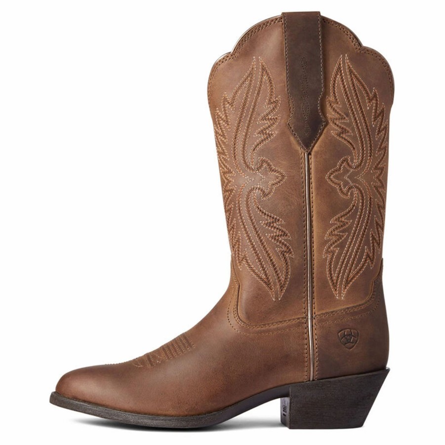 Boots & Shoes * | Ariat Women'S Heritage R Toe Stretchfit Western Boot