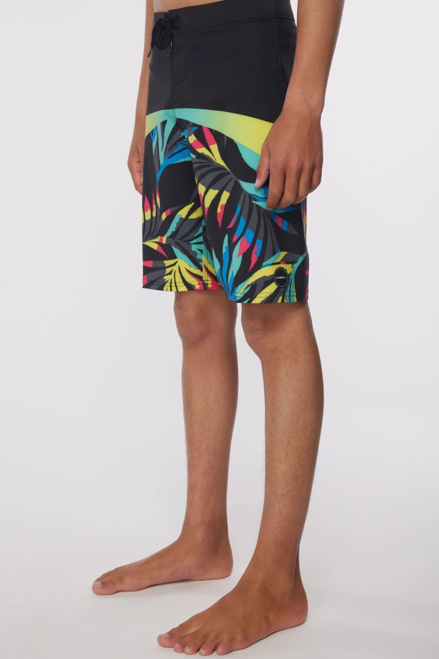 Boys * | O'Neill Boys Hyperfreak 18 Boardshort Black 4