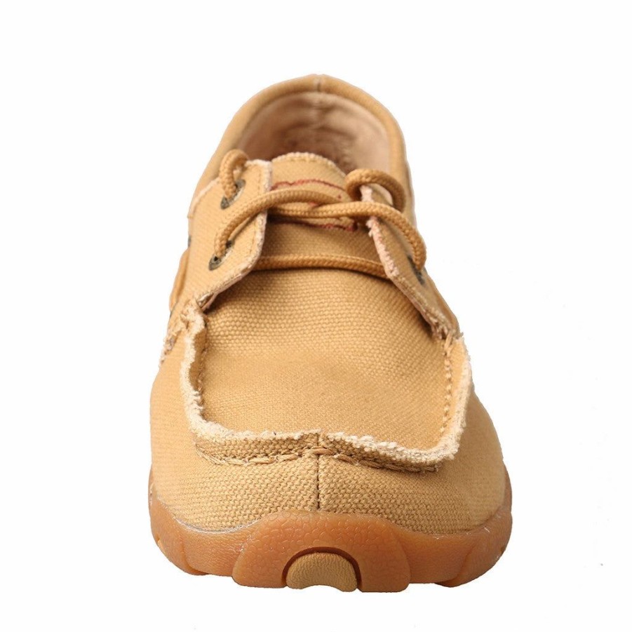 Boots & Shoes * | Twisted X Women'S Tan Canvas Shoe