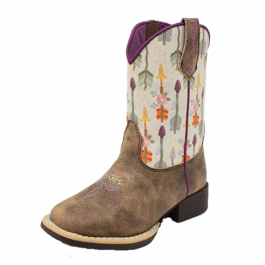 Boots & Shoes * | M&F Western Products, Inc Hannah Brown Toddler Boot