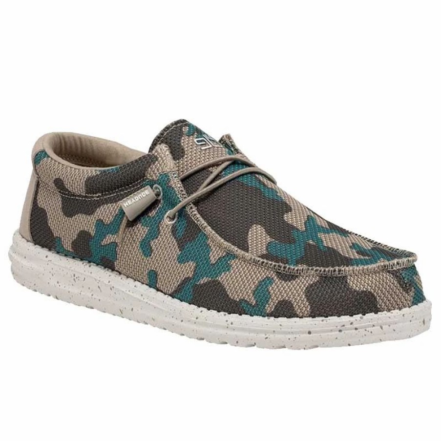 Boots & Shoes * | Heydude Hey Dude Wally Sox Safari Camo