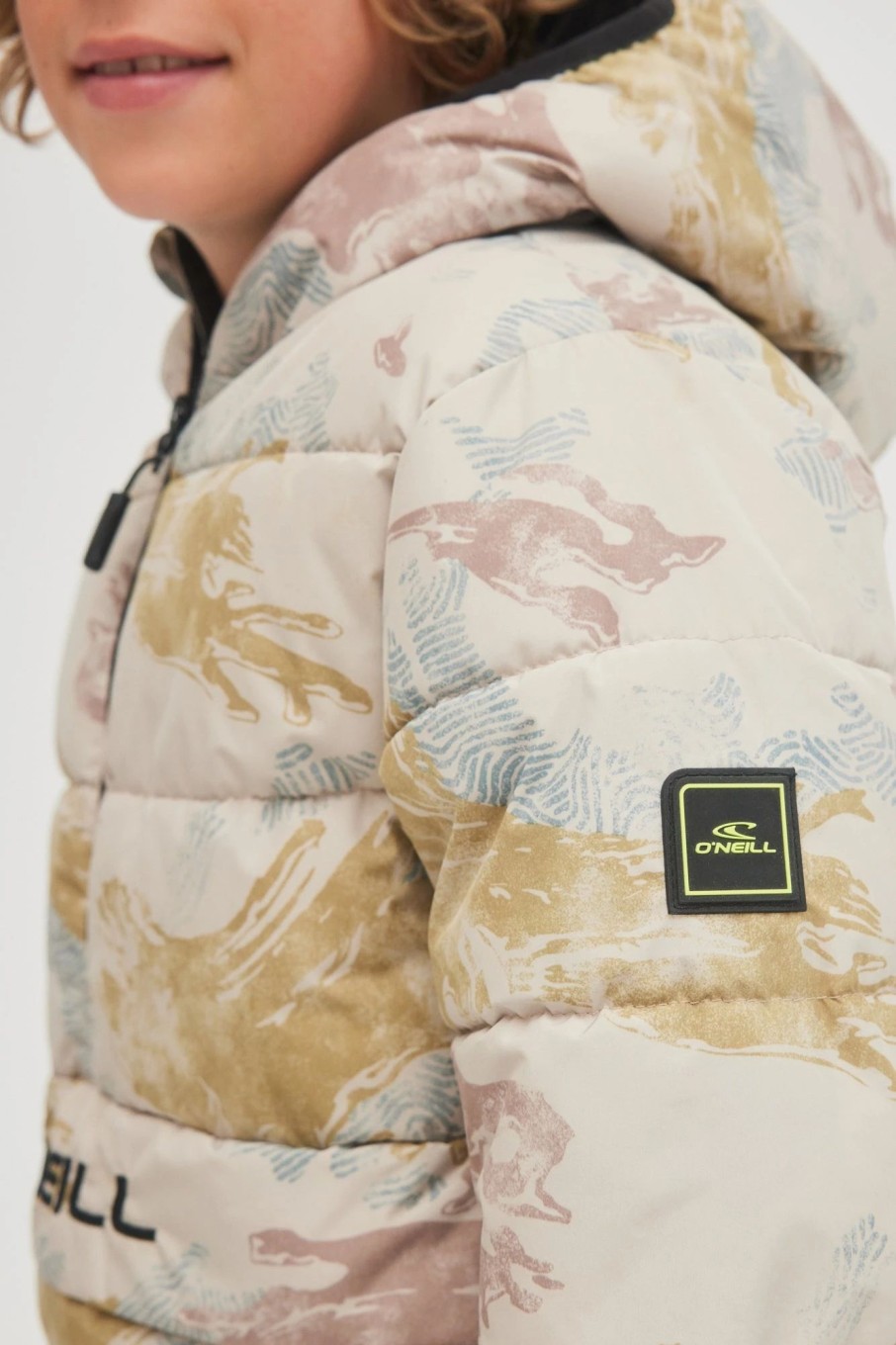 Boys * | O'Neill O'Riginals Anorak Jacket Light Camo