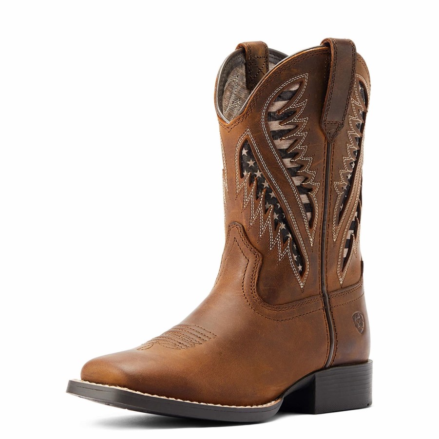 Boots & Shoes * | Ariat Kid'S Quickdraw Venttek Boots