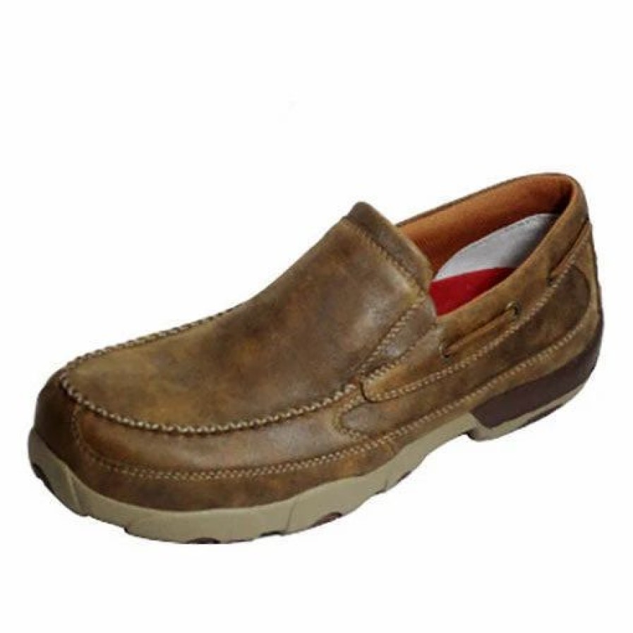 Boots & Shoes * | Twisted X Work Comp Toe Slip-On