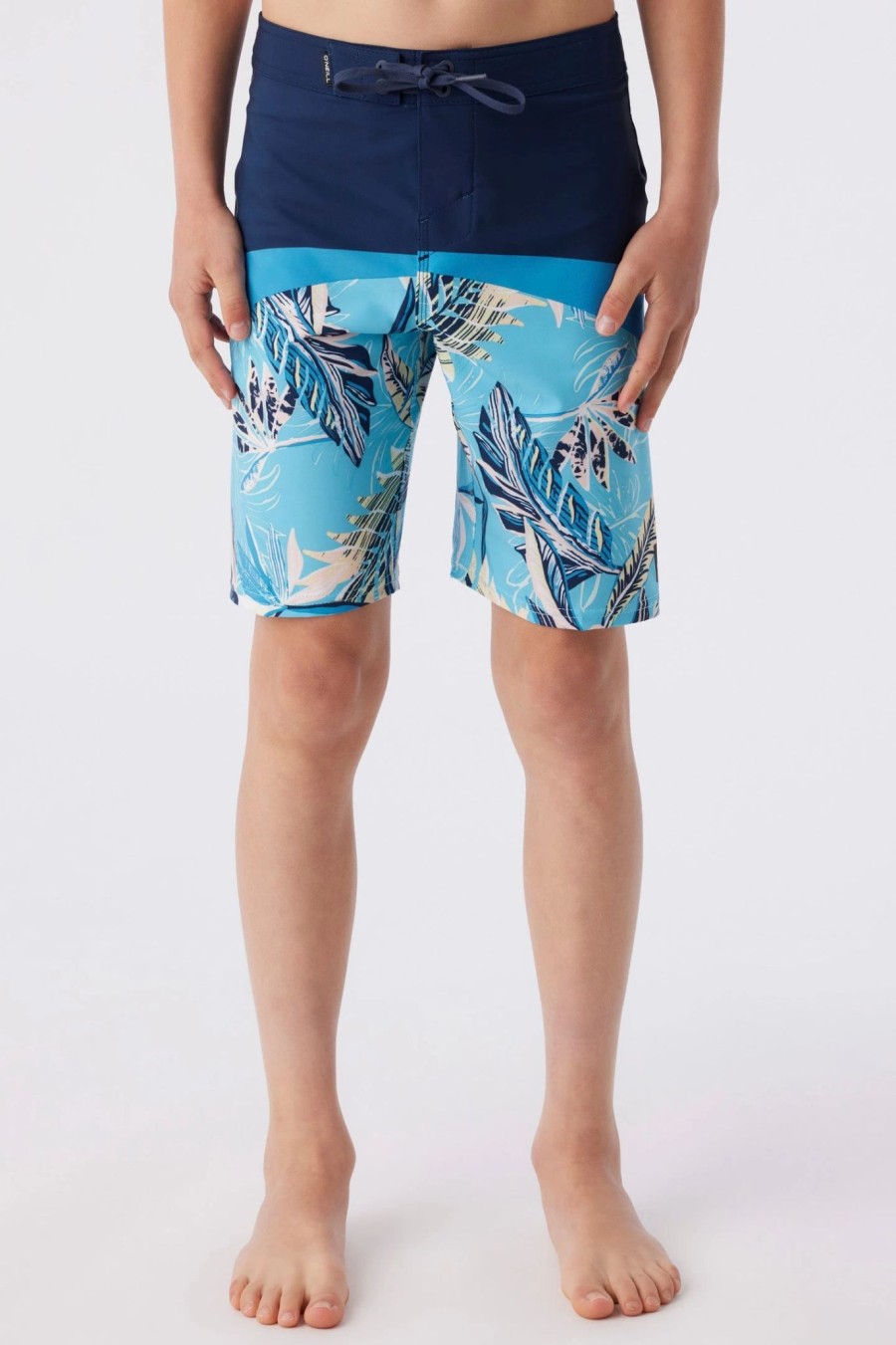 Boys * | O'Neill Hyperfreak Tech Block 17" Boardshort Sky