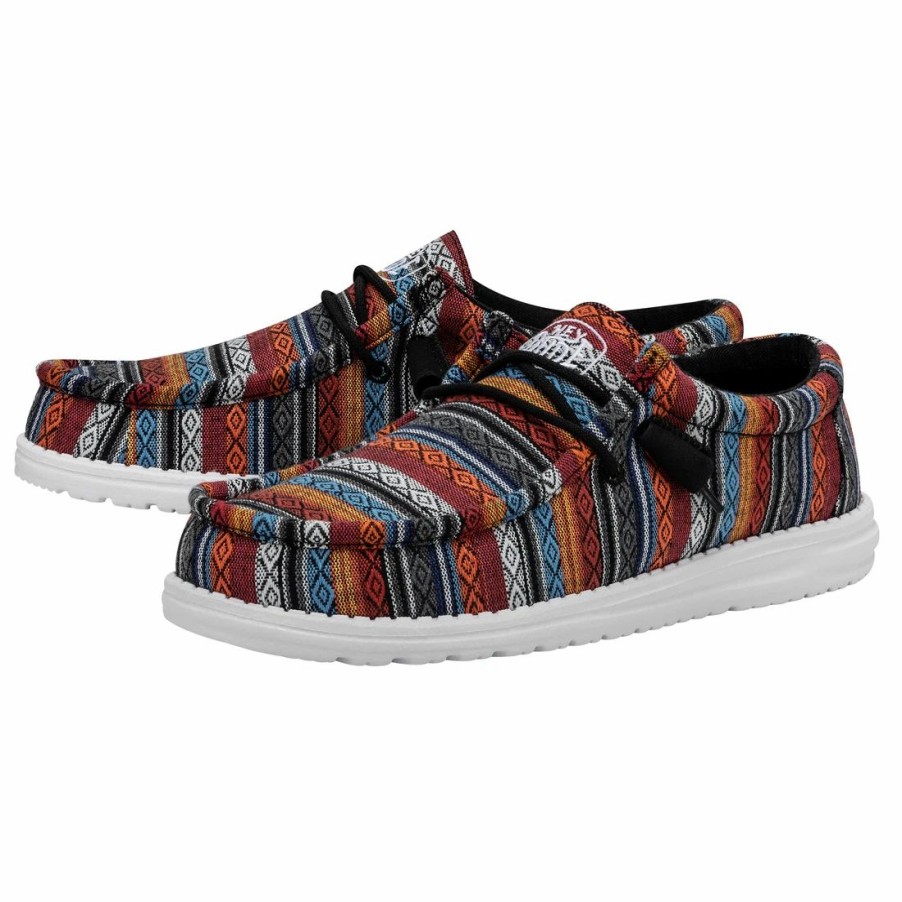 Boots & Shoes * | Heydude Hey Dude Men'S Wally Serape Desert Horizon