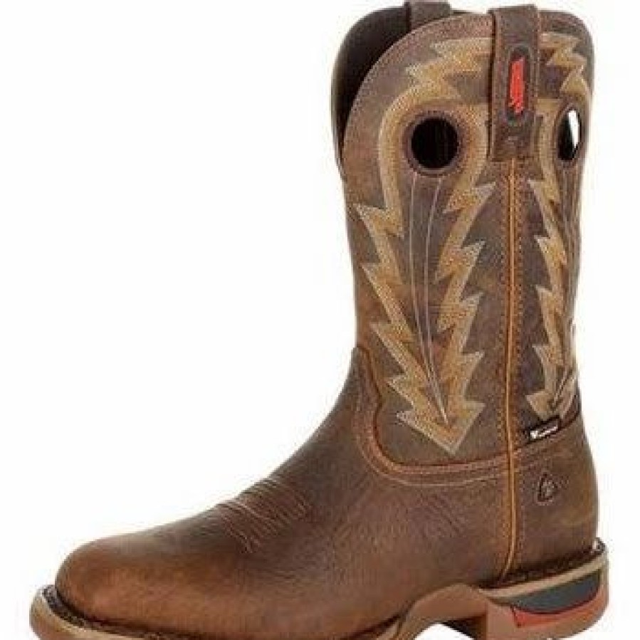 Boots & Shoes * | Rocky Shoes And Boots Rocky Long Range Composite Toe Waterproof Western Boot