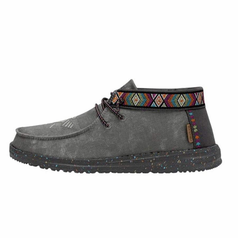 Boots & Shoes * | Heydude Hey Dude Wendy Iris Festival Aztec Grey