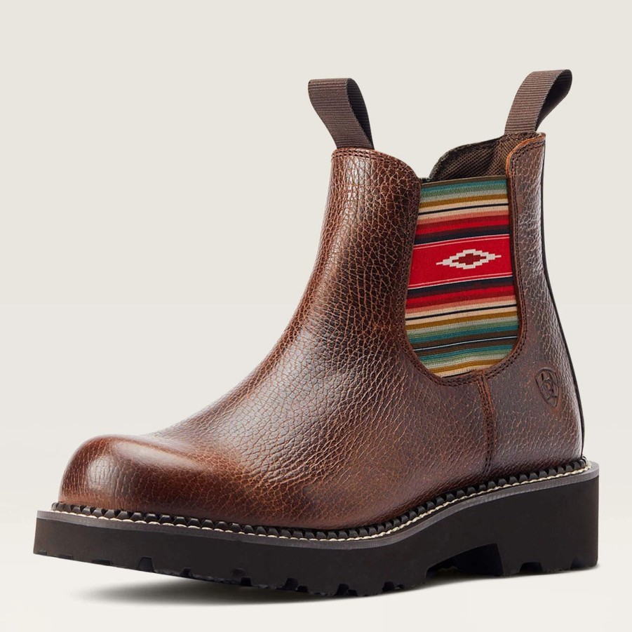 Boots & Shoes * | Ariat Copper Serape Twin Gore Fatbaby Boot