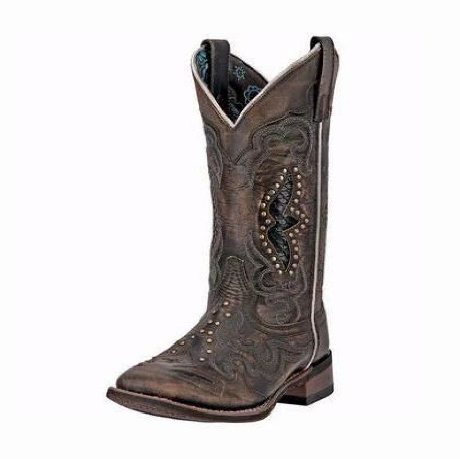 Boots & Shoes * | Laredo Women'S Spellbound Square Toe Boots