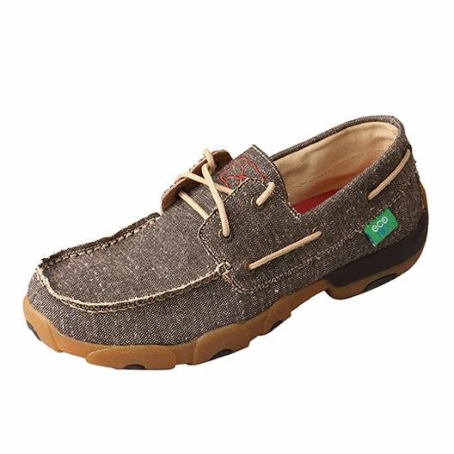 Boots & Shoes * | Twisted X Men'S Eco Twx Dust Driving Moc