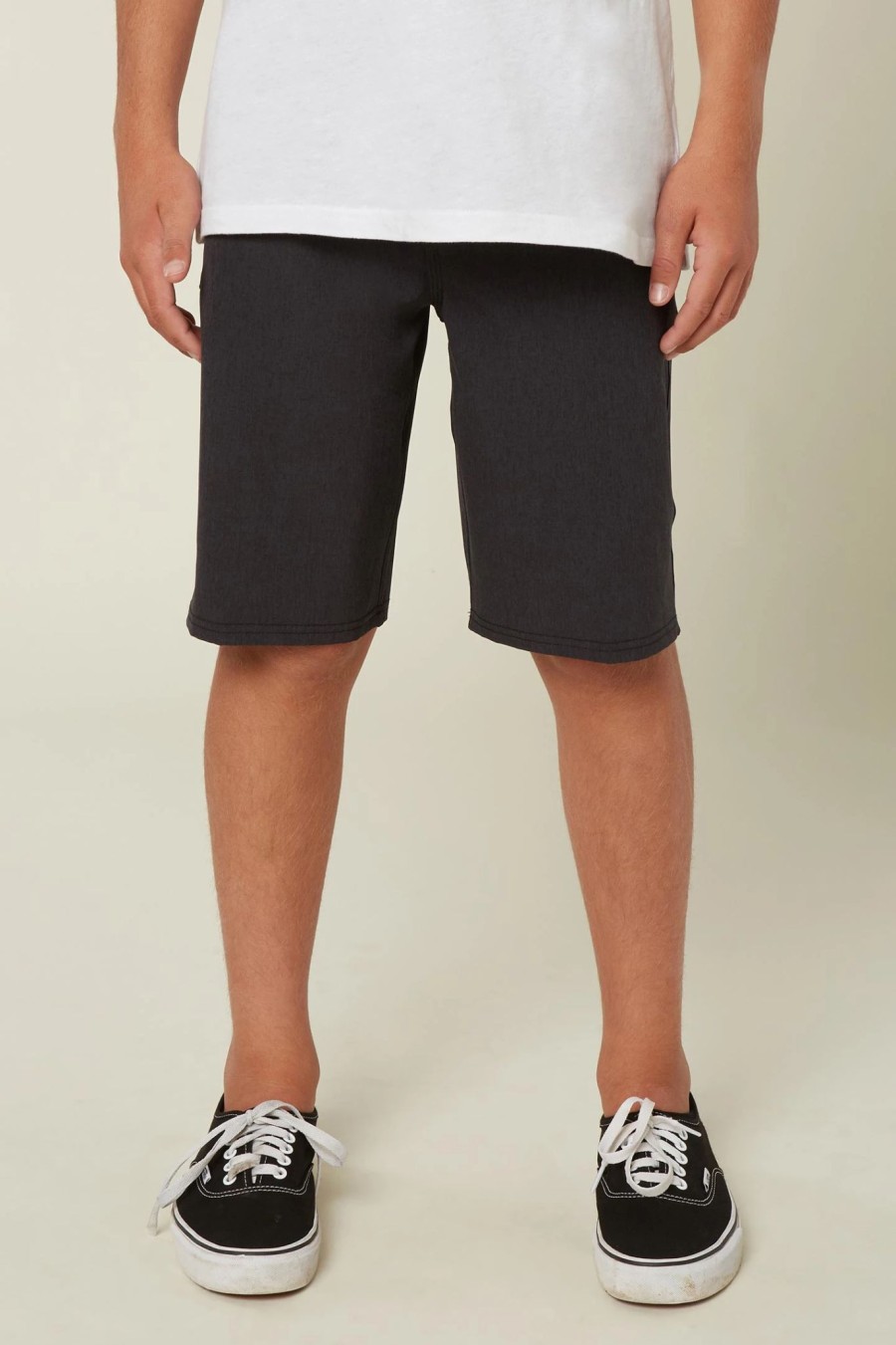 Boys * | O'Neill Boy'S Reserve Heather Hybrid Shorts Black