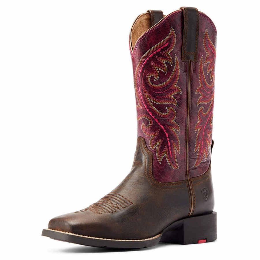 Boots & Shoes * | Ariat Women'S Round Up For Wide Calves