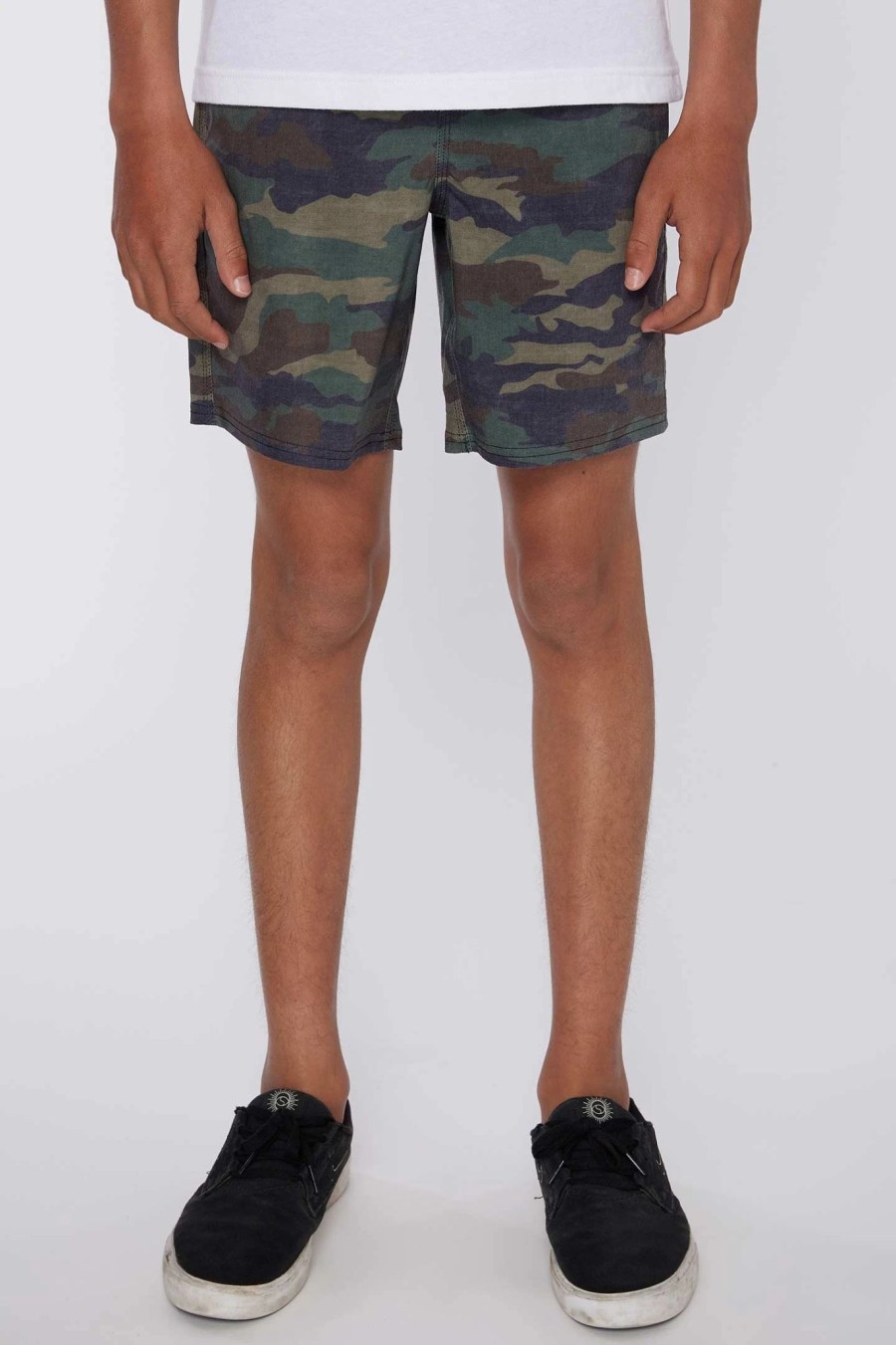 Boys * | O'Neill Boy'S Stockton Print E- Waist Camo