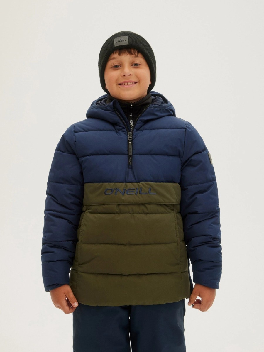 Boys * | O'Neill Boys O'Riginal Puff Anorak Ink Blue