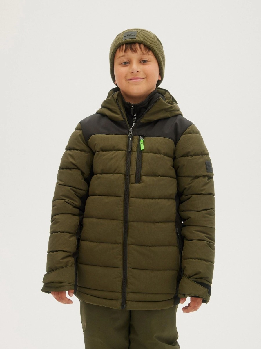 Boys * | O'Neill Boys Igneous Jacket Forest Night