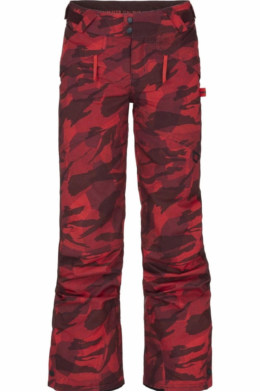 Boys * | O'Neill Aop Pants Red Aop