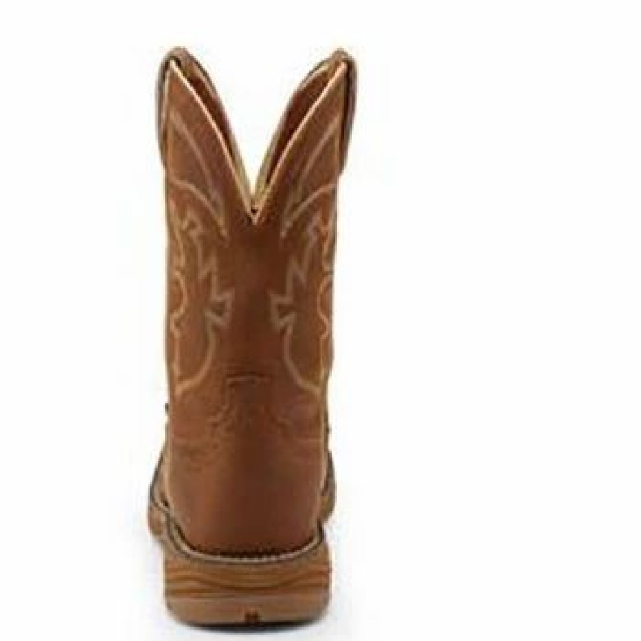 Boots & Shoes * | Justin Boot Co. Justin Men'S Stampede Rush Waterproof Work Boot Tan