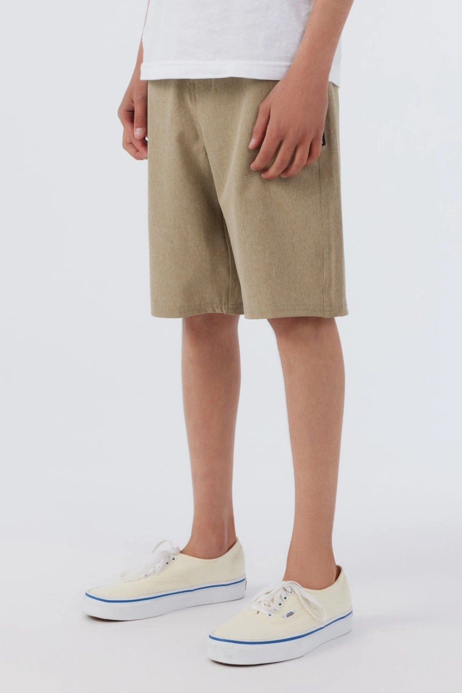 Boys * | O'Neill Reserve Heather 18" Hybrid Short Khaki