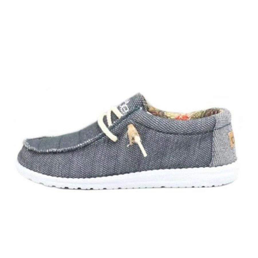 Boots & Shoes * | Heydude Hey Dude Mens Wally Eden Gray