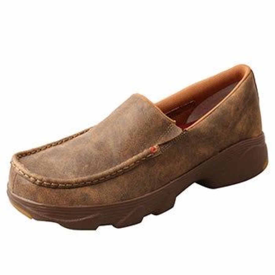 Boots & Shoes * | Twisted X Men'S Bomber Slip On Cross Over Shoe