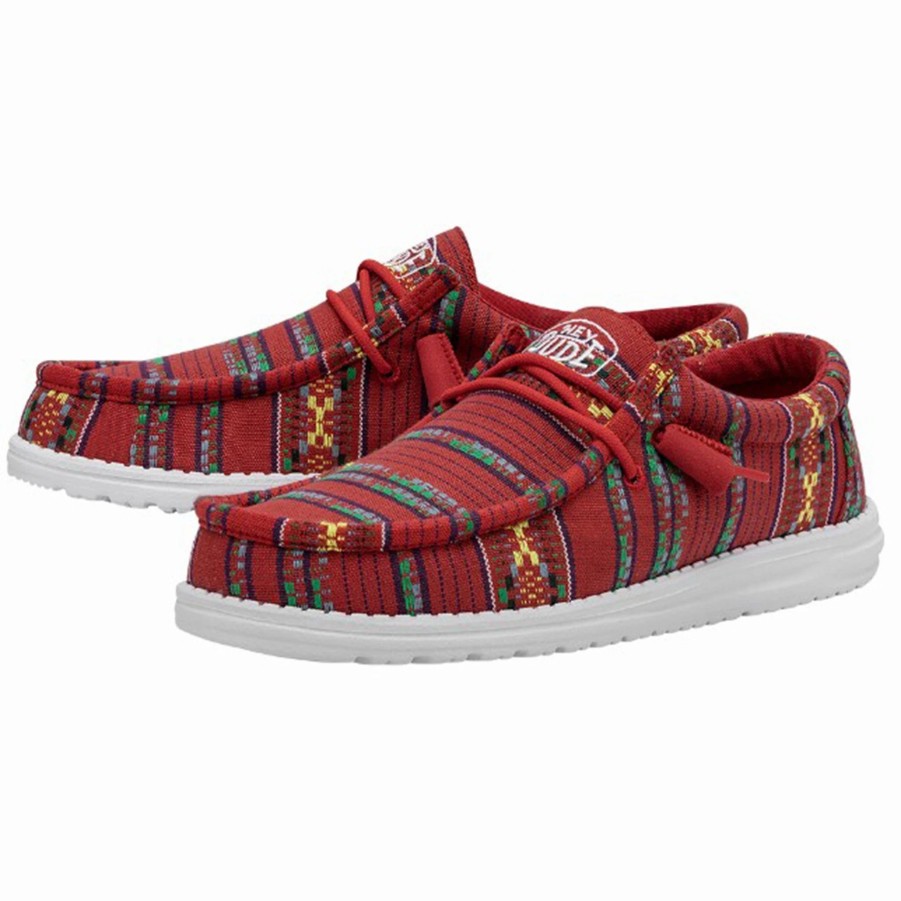 Boots & Shoes * | Heydude Hey Dude Men'S Wally Serape Sedona