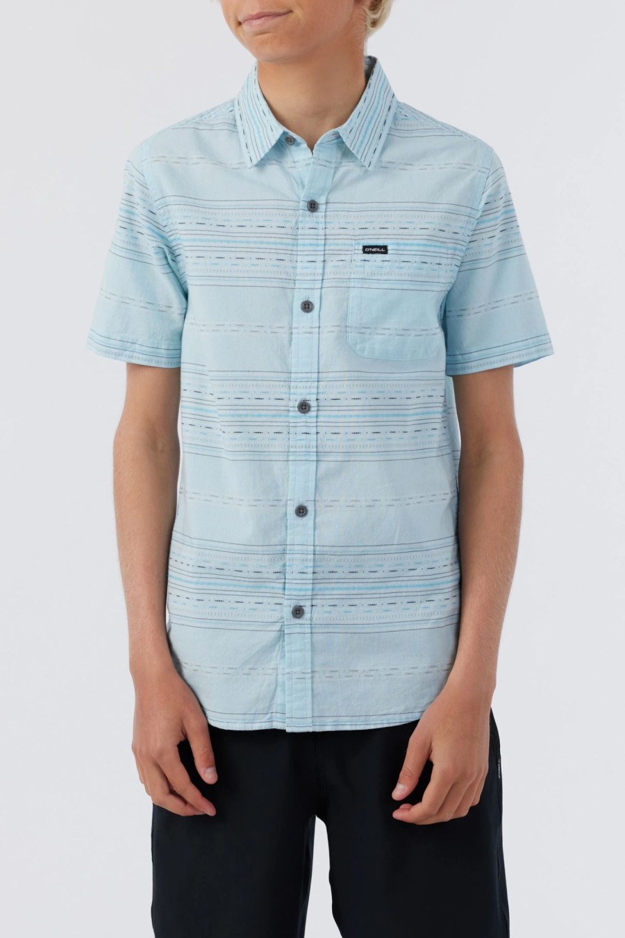 Boys * | O'Neill Seafaring Stripe Shirt Sky