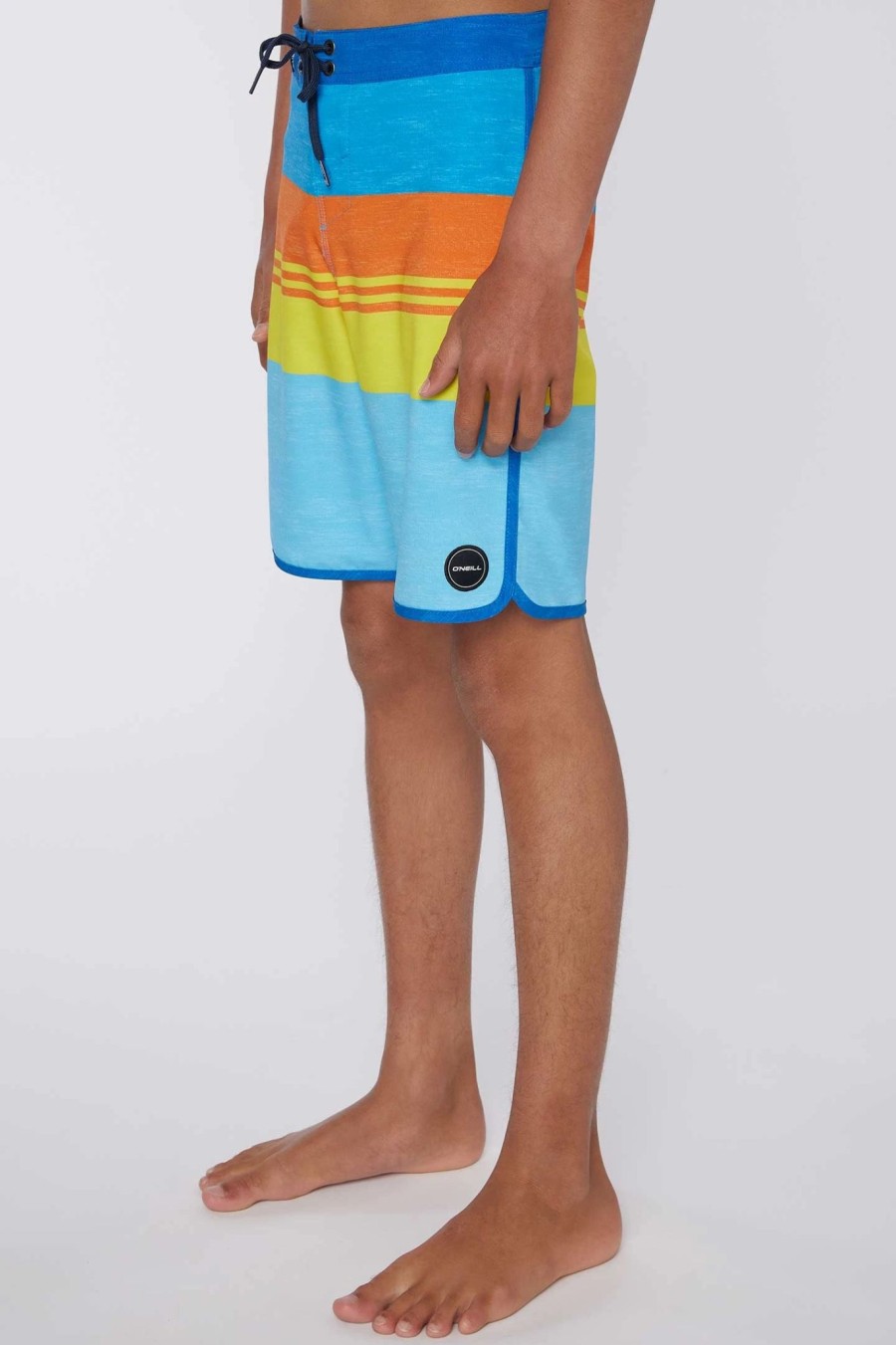 Boys * | O'Neill Boy'S Four Square Stretch Boardshorts Cobalt