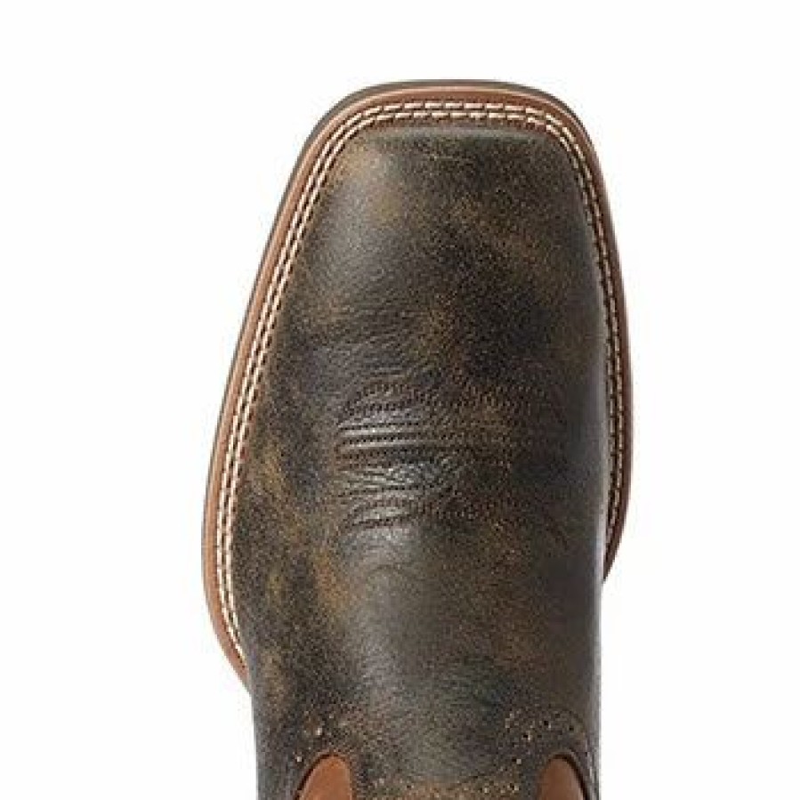 Boots & Shoes * | Ariat Men'S Brown Brooklyn Knockout Boots