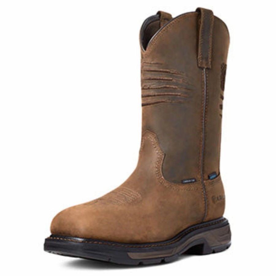 Boots & Shoes * | Ariat Men'S Workhog Xt Patriot Boot