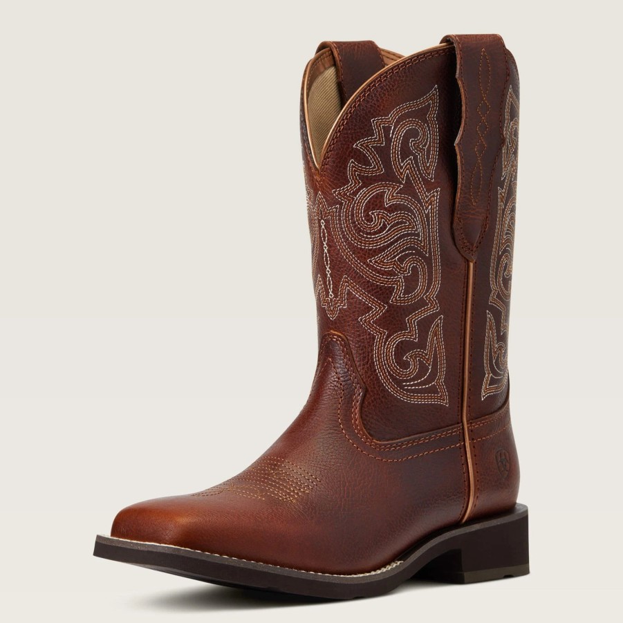 Boots & Shoes * | Ariat Women'S Delilah Square Toe Boots