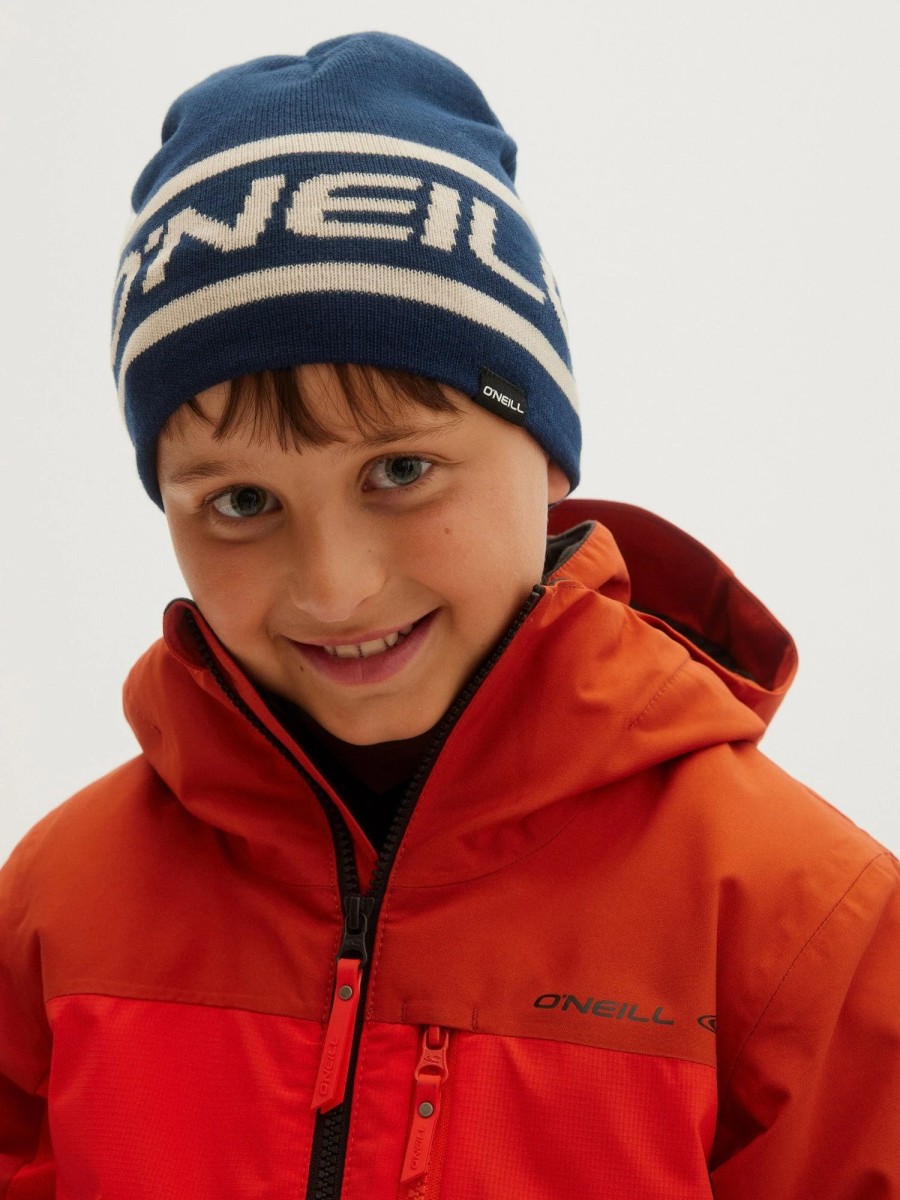 Boys * | O'Neill Boys Reversible Logo Beanie Ink Blue