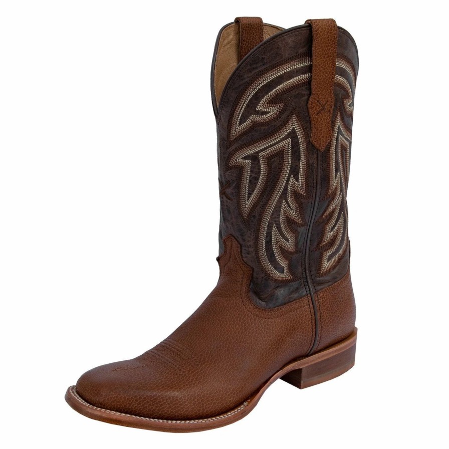 Boots & Shoes * | Twisted X Men'S Expresso Rancher Square Toe Boot ...