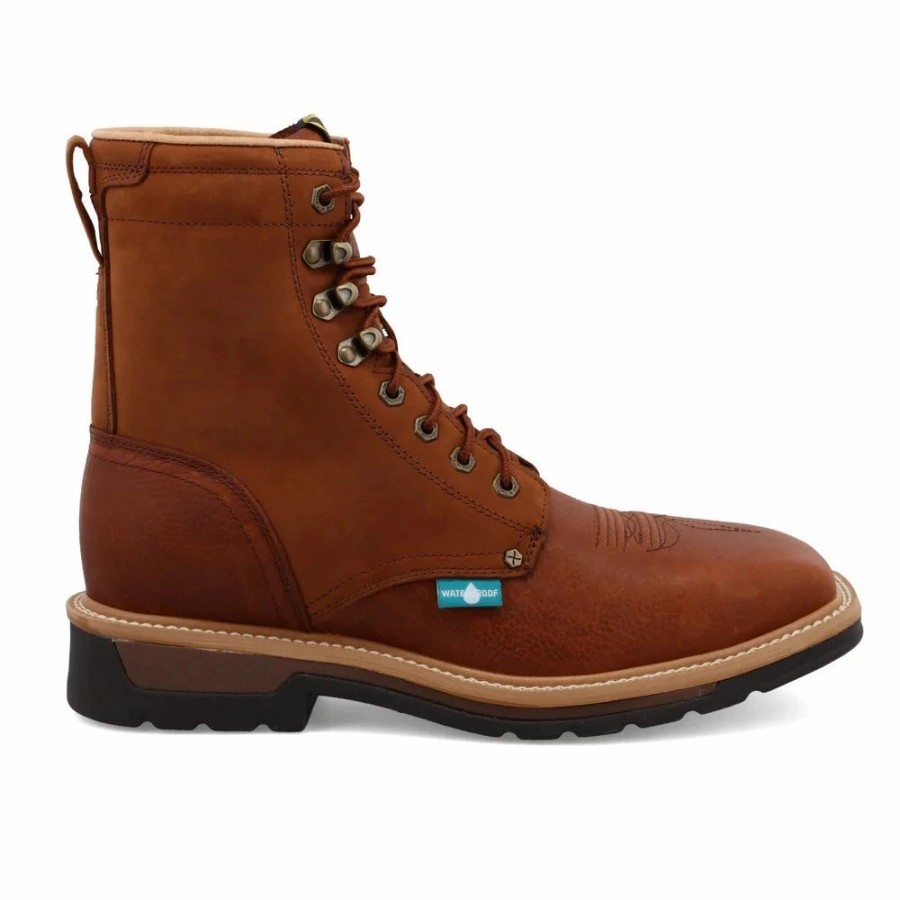 Boots & Shoes * | Twisted X Lite Lacer Steel Toe Work Boot