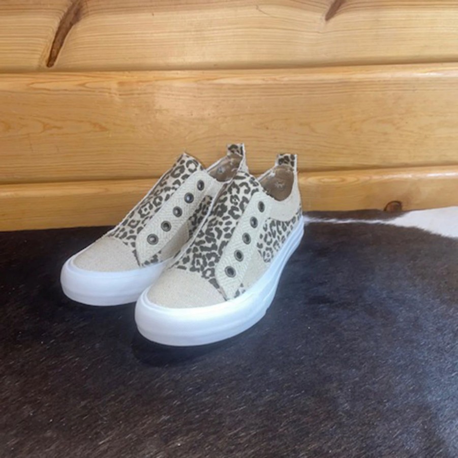 Boots & Shoes * | Very G Wolfpack Brands Cream Leopard Alice Shoe