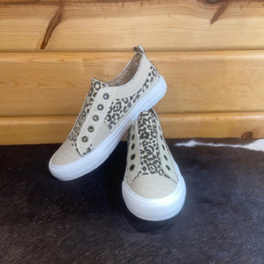 Boots & Shoes * | Very G Wolfpack Brands Cream Leopard Alice Shoe