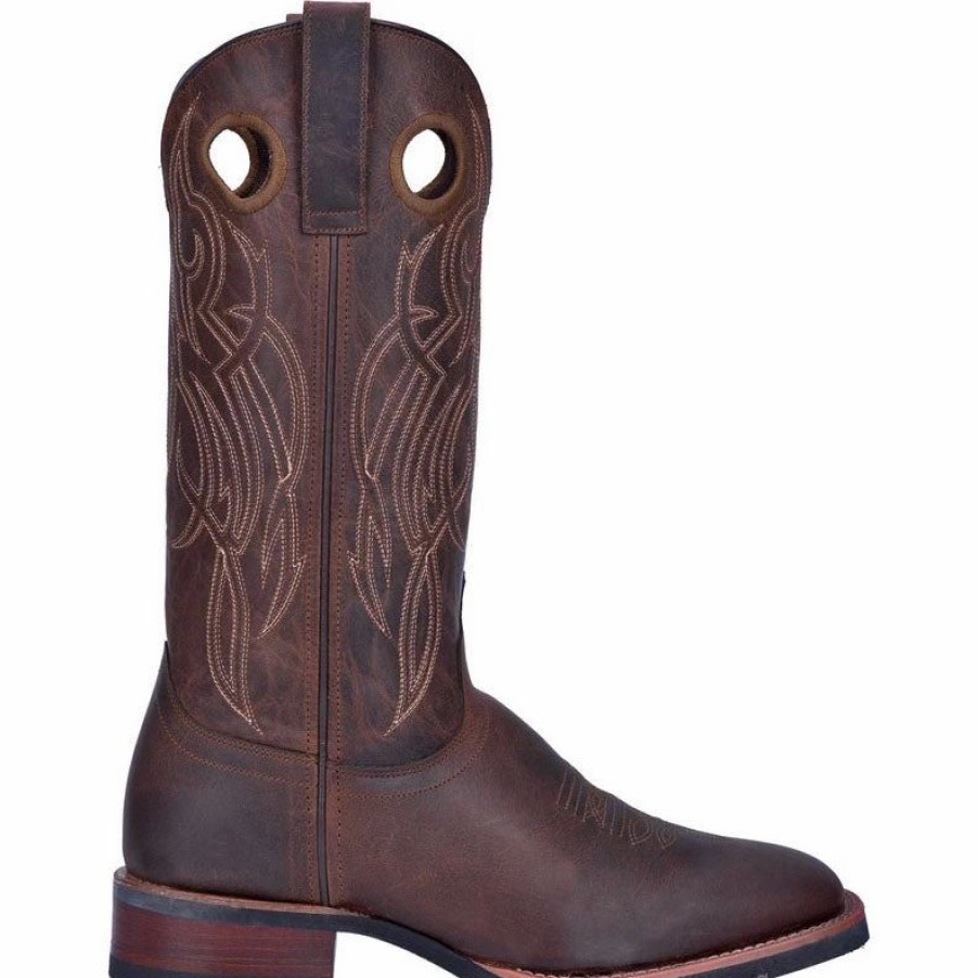 Boots & Shoes * | Laredo Tan Caden Square Toe Boot