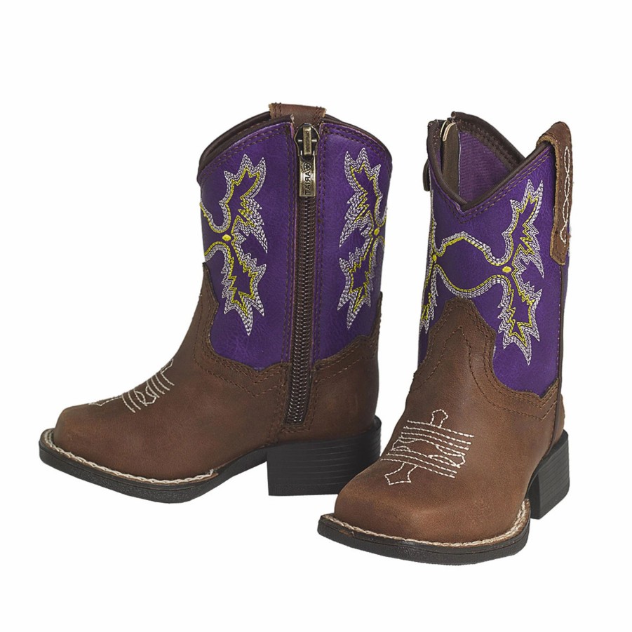 Boots & Shoes * | Ariat Girl'S Lil' Stompers Tombstone Boots