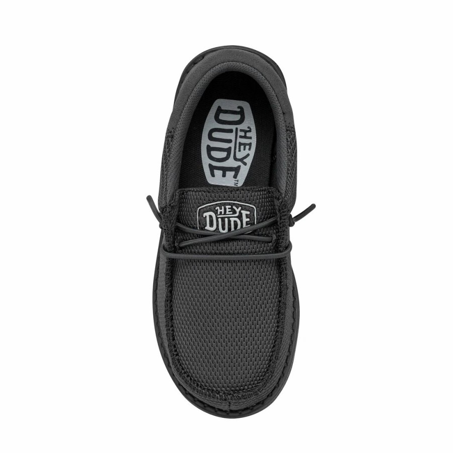 Boots & Shoes * | Heydude Hey Dude Youth Wally Funk Mono Alloy