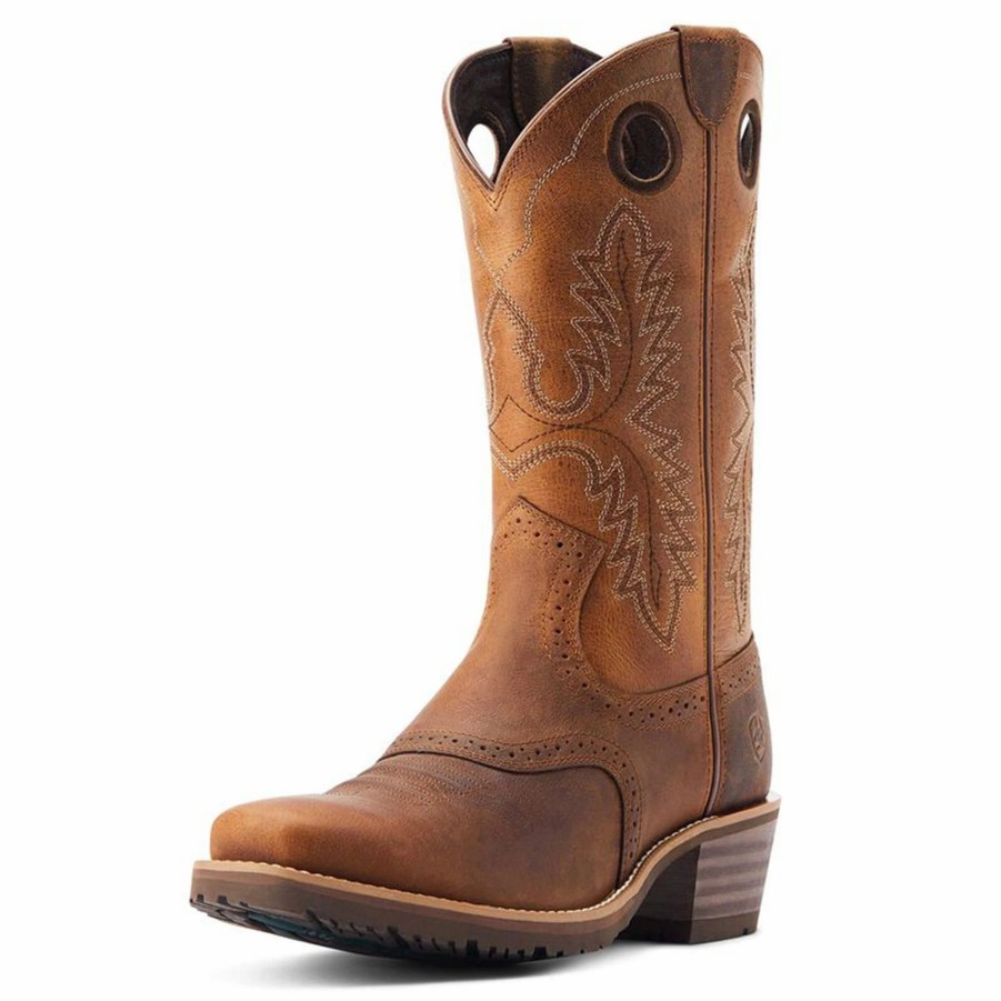 Boots & Shoes * | Ariat Men'S Hybrid Roughstock Boot