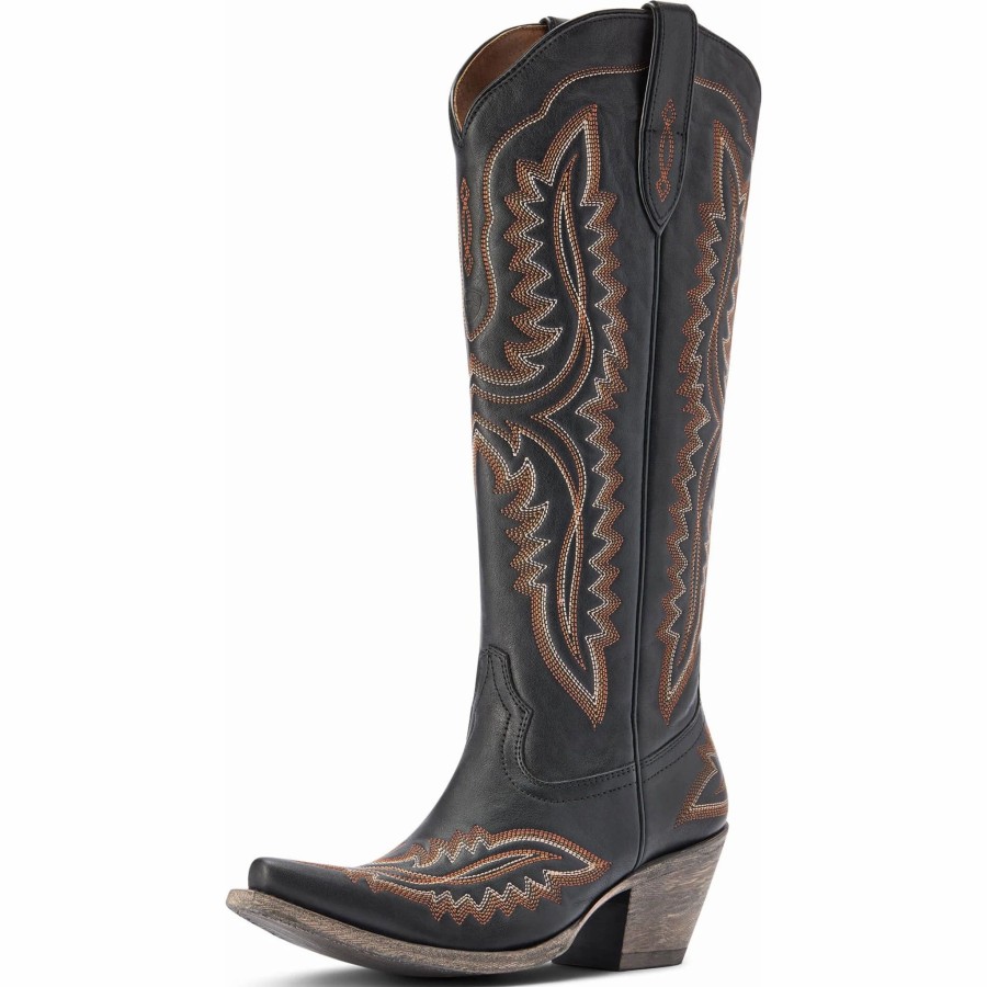 Boots & Shoes * | Ariat Black Casanova Brooklyn Boots