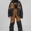 Boys * | O'Neill Boys Hammer Printed Jacket Black Aop Beige