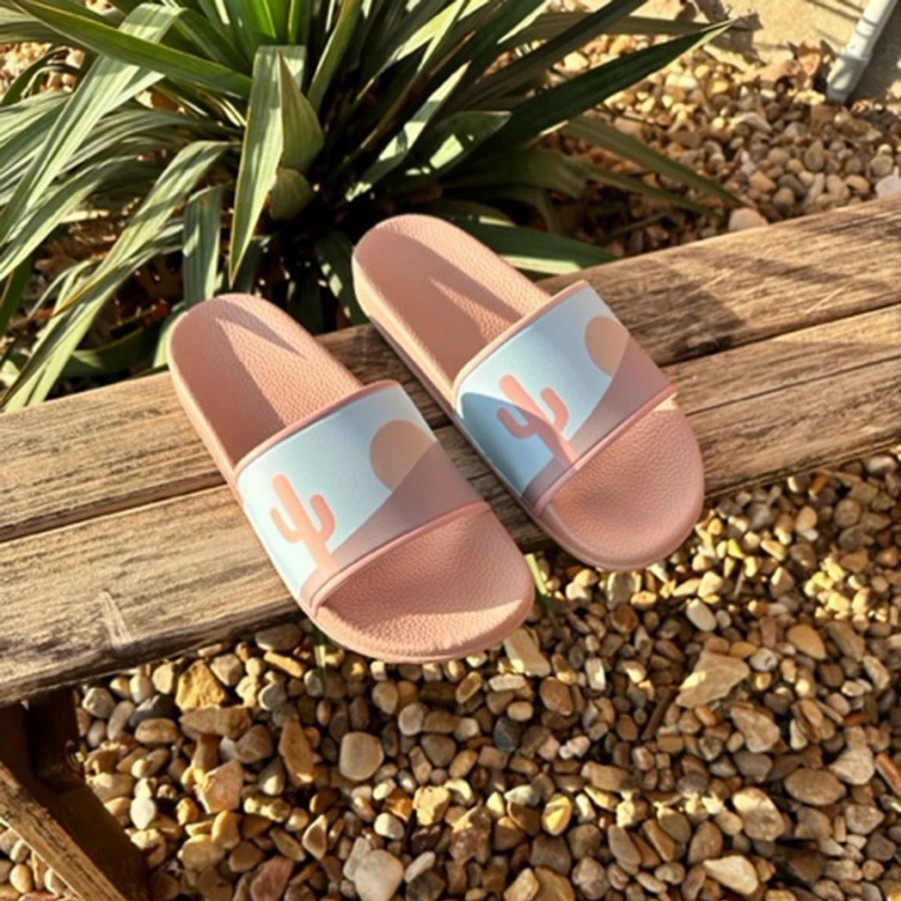 Boots & Shoes * | Miss Sparkling Desert Sunset Slide