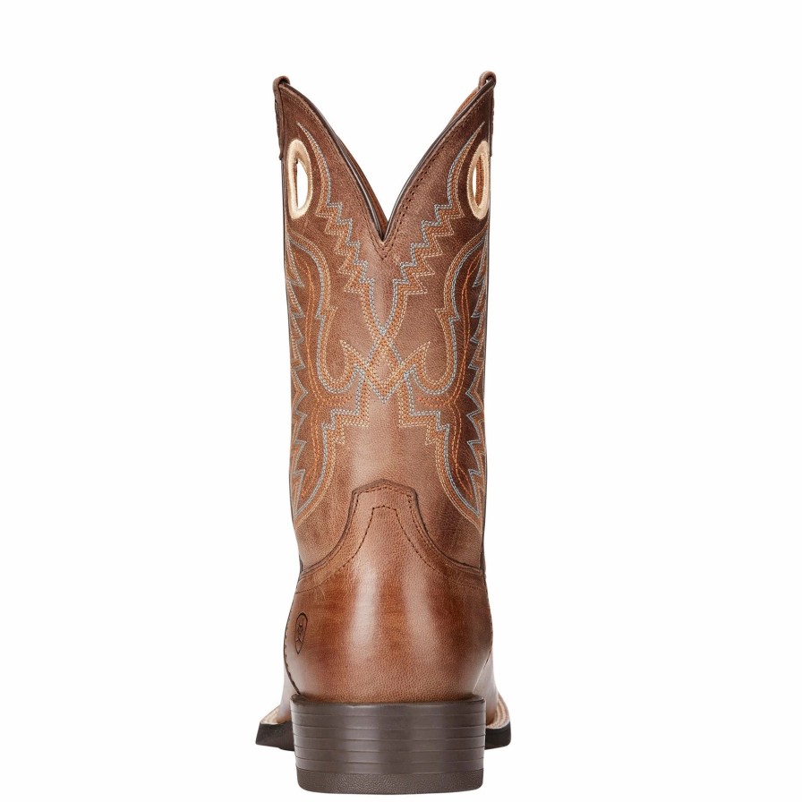 Boots & Shoes * | Ariat Men'S Brown Sport Ranger Square Toe