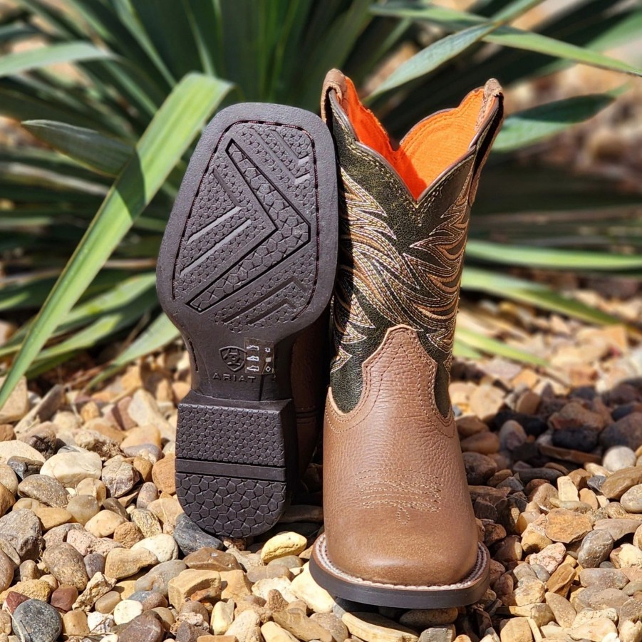 Boots & Shoes * | Ariat Youth Fire Catcher Boots