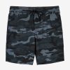 Boys * | O'Neill Boy'S Reserve E-Waist Hybrid Shorts Black Camo